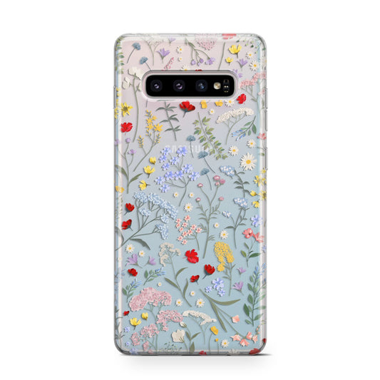 Wild Flowers Protective Samsung Galaxy Case
