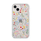 Wild Flowers iPhone 14 Plus Clear Tough Case Starlight