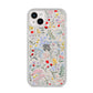 Wild Flowers iPhone 14 Plus Glitter Tough Case Starlight