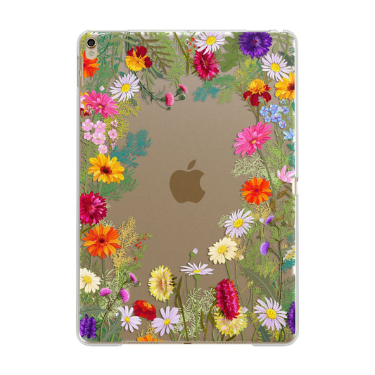 Wildflower Apple iPad Gold Case