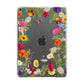 Wildflower Apple iPad Grey Case