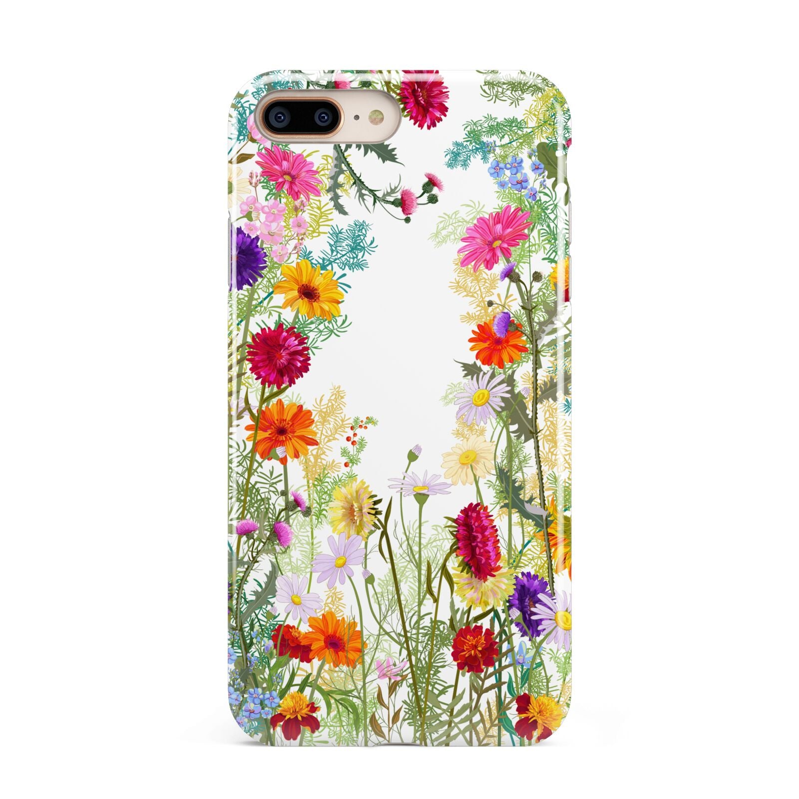 Wildflower Apple iPhone 7 8 Plus 3D Tough Case