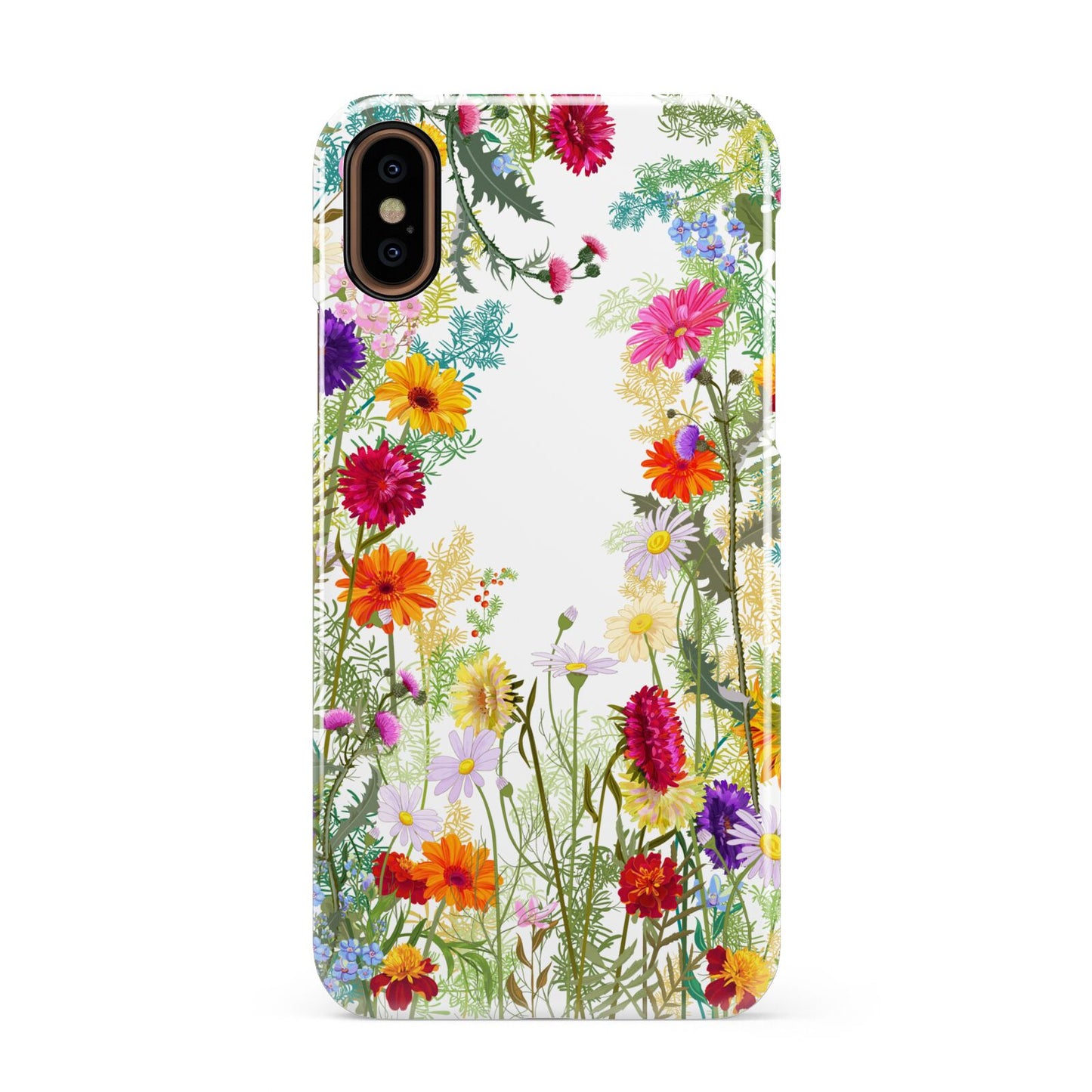 Wildflower Apple iPhone XS 3D Snap Case
