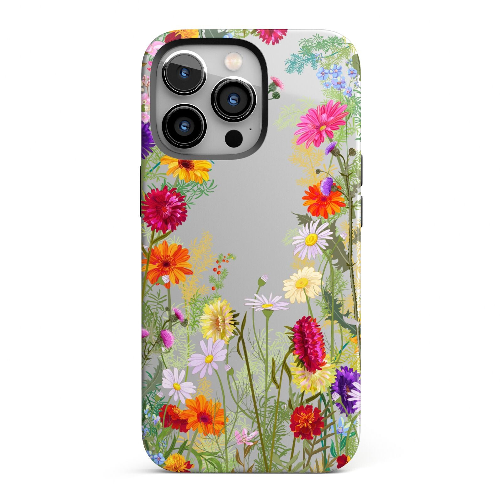 Wildflower iPhone 13 Pro Full Wrap 3D Tough Case