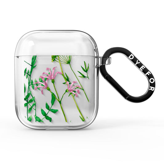 Wildflowers AirPods Clear Case