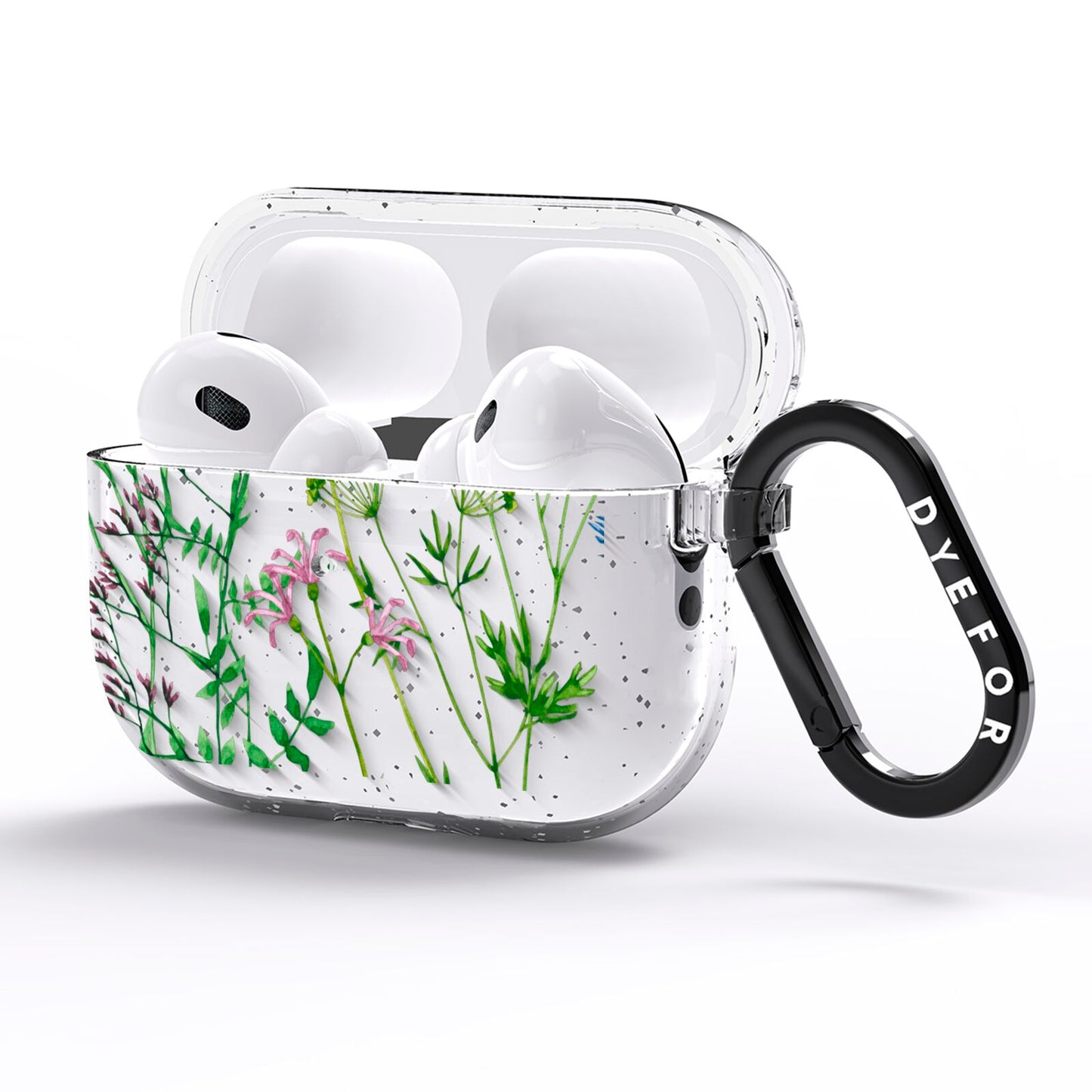 Wildflowers AirPods Pro Glitter Case Side Image