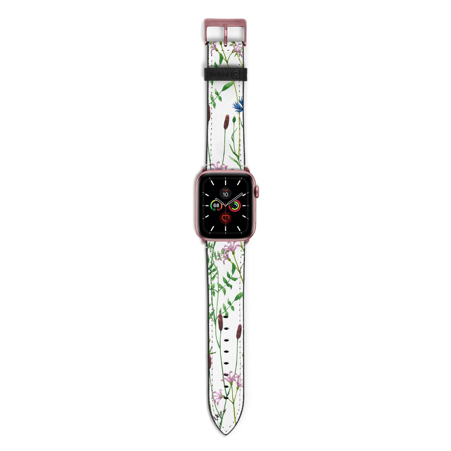 Wildflowers Apple Watch Strap with Rose Gold Hardware