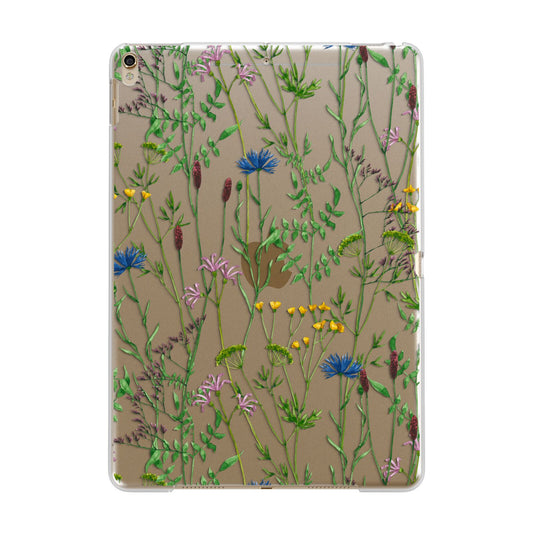 Wildflowers Apple iPad Gold Case