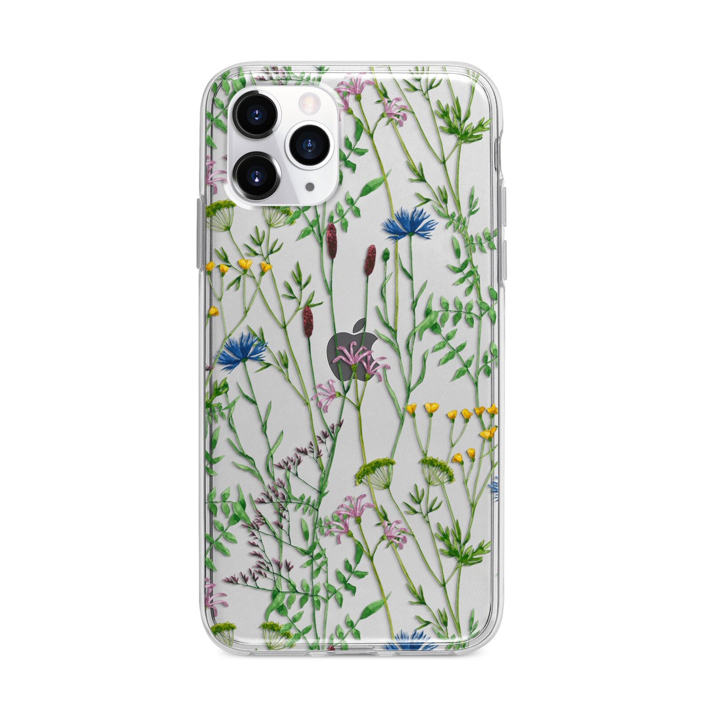 Wildflowers Apple iPhone 11 Pro Max in Silver with Bumper Case