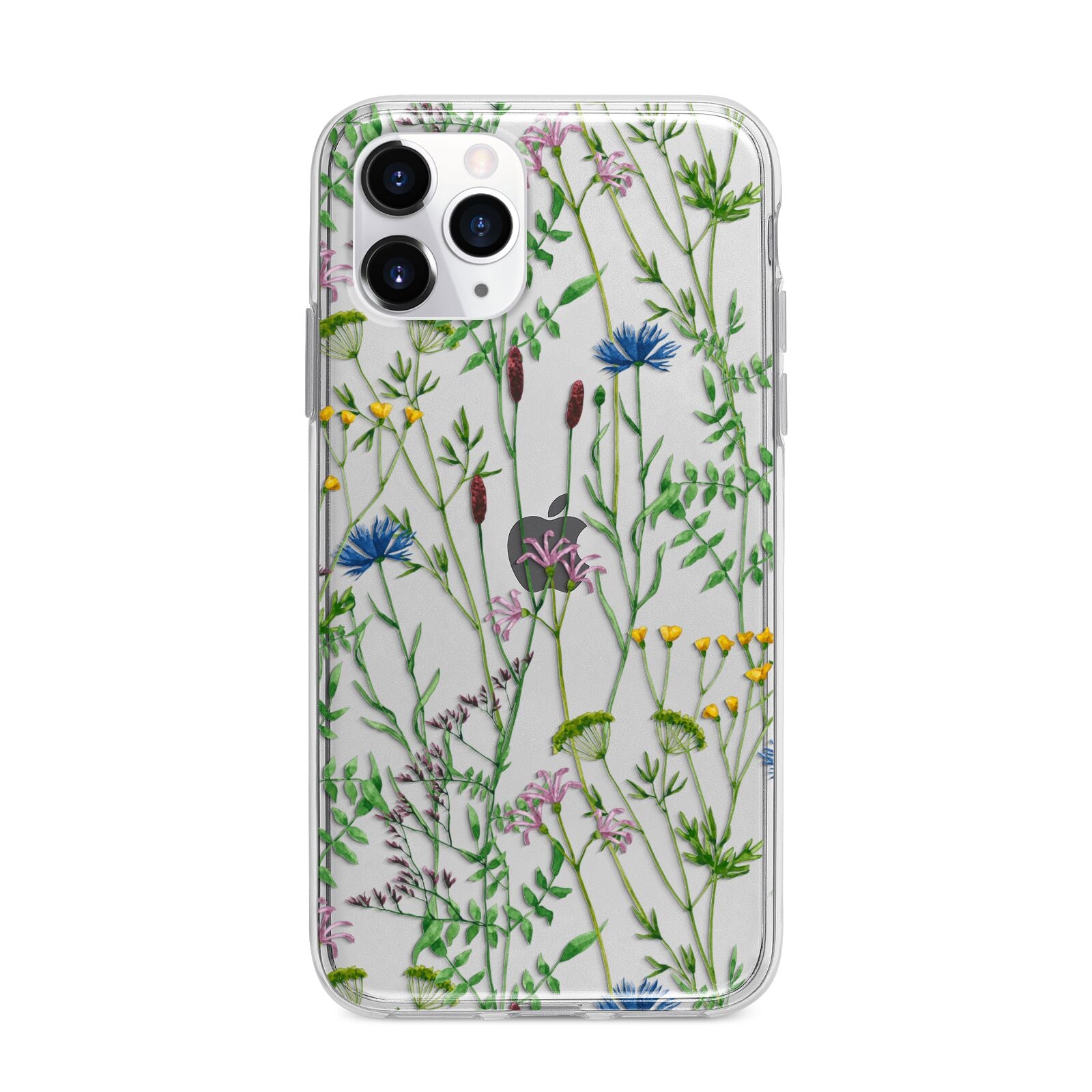 Wildflowers Apple iPhone 11 Pro in Silver with Bumper Case