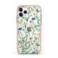 Wildflowers Apple iPhone 11 Pro in Silver with Pink Impact Case