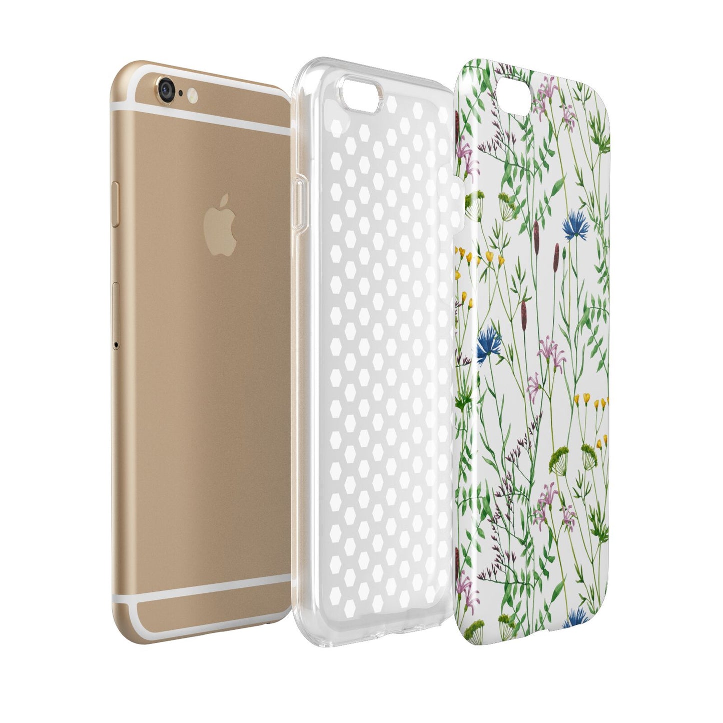 Wildflowers Apple iPhone 6 3D Tough Case Expanded view
