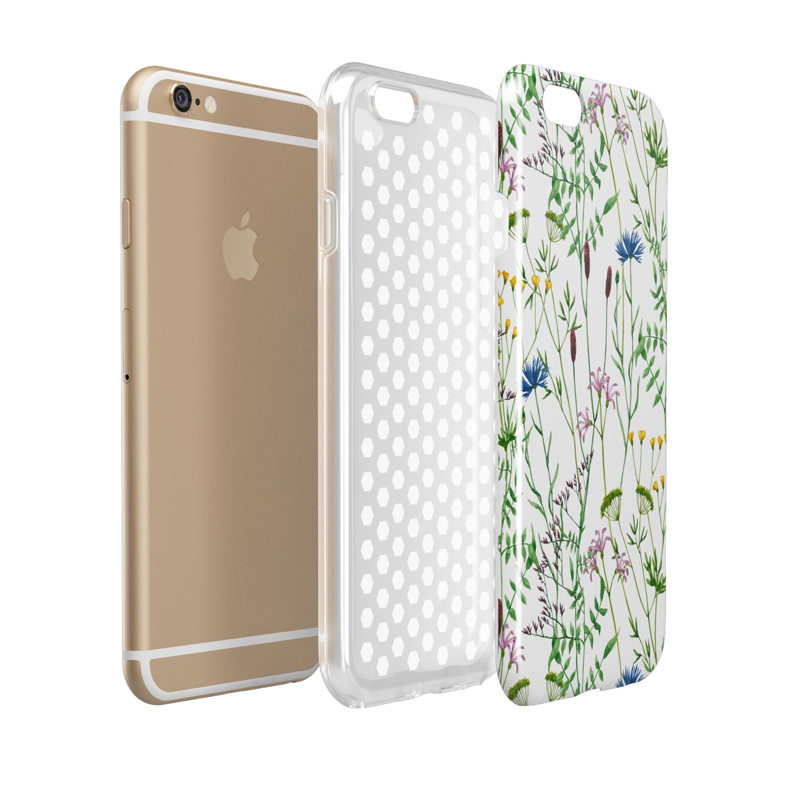 Wildflowers Apple iPhone 6 3D Tough Case Expanded view