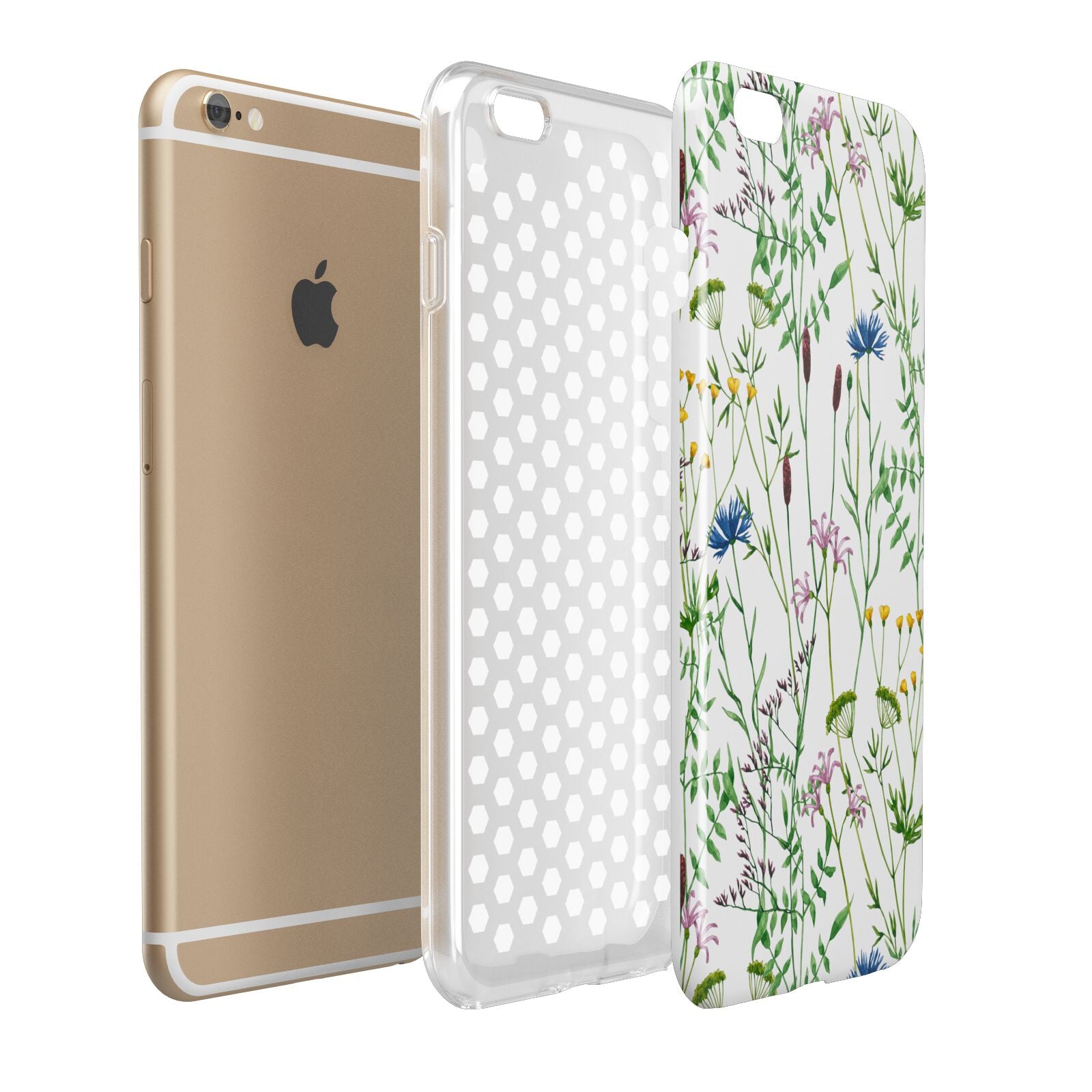 Wildflowers Apple iPhone 6 Plus 3D Tough Case Expand Detail Image