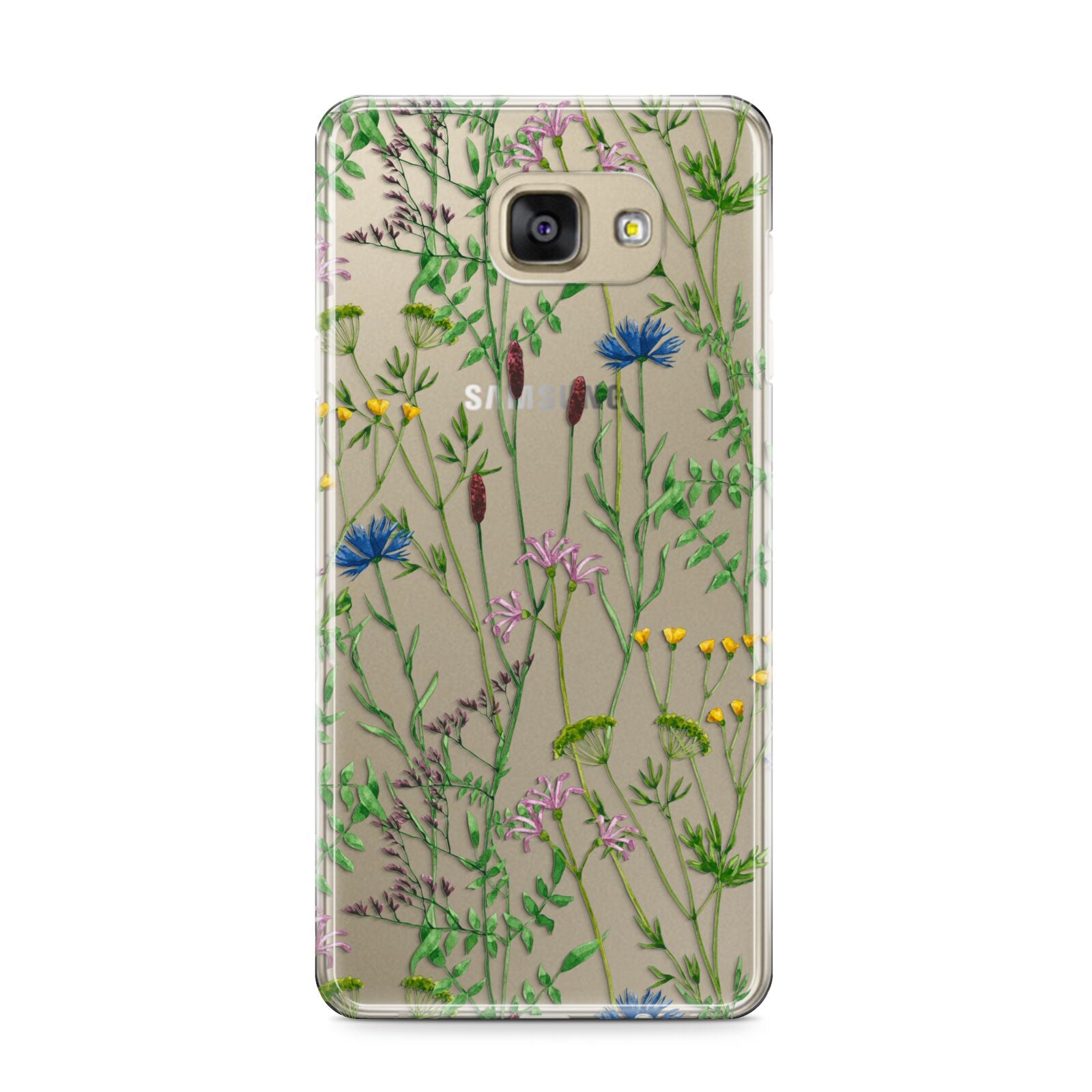 Wildflowers Samsung Galaxy A9 2016 Case on gold phone