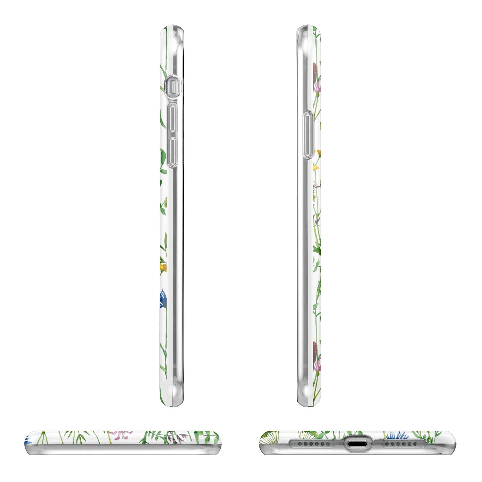 Wildflowers iPhone 11 Pro 3D Tough Case Angle Images