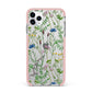 Wildflowers iPhone 11 Pro Max Impact Pink Edge Case