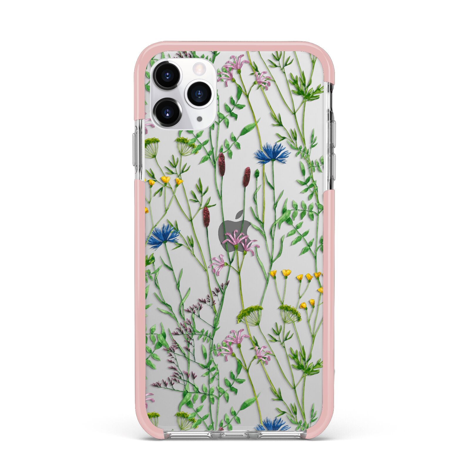 Wildflowers iPhone 11 Pro Max Impact Pink Edge Case