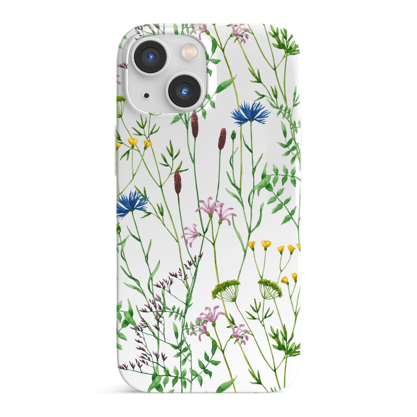 Wildflowers iPhone 13 Mini Full Wrap 3D Snap Case