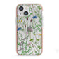 Wildflowers iPhone 13 Mini TPU Impact Case with Pink Edges