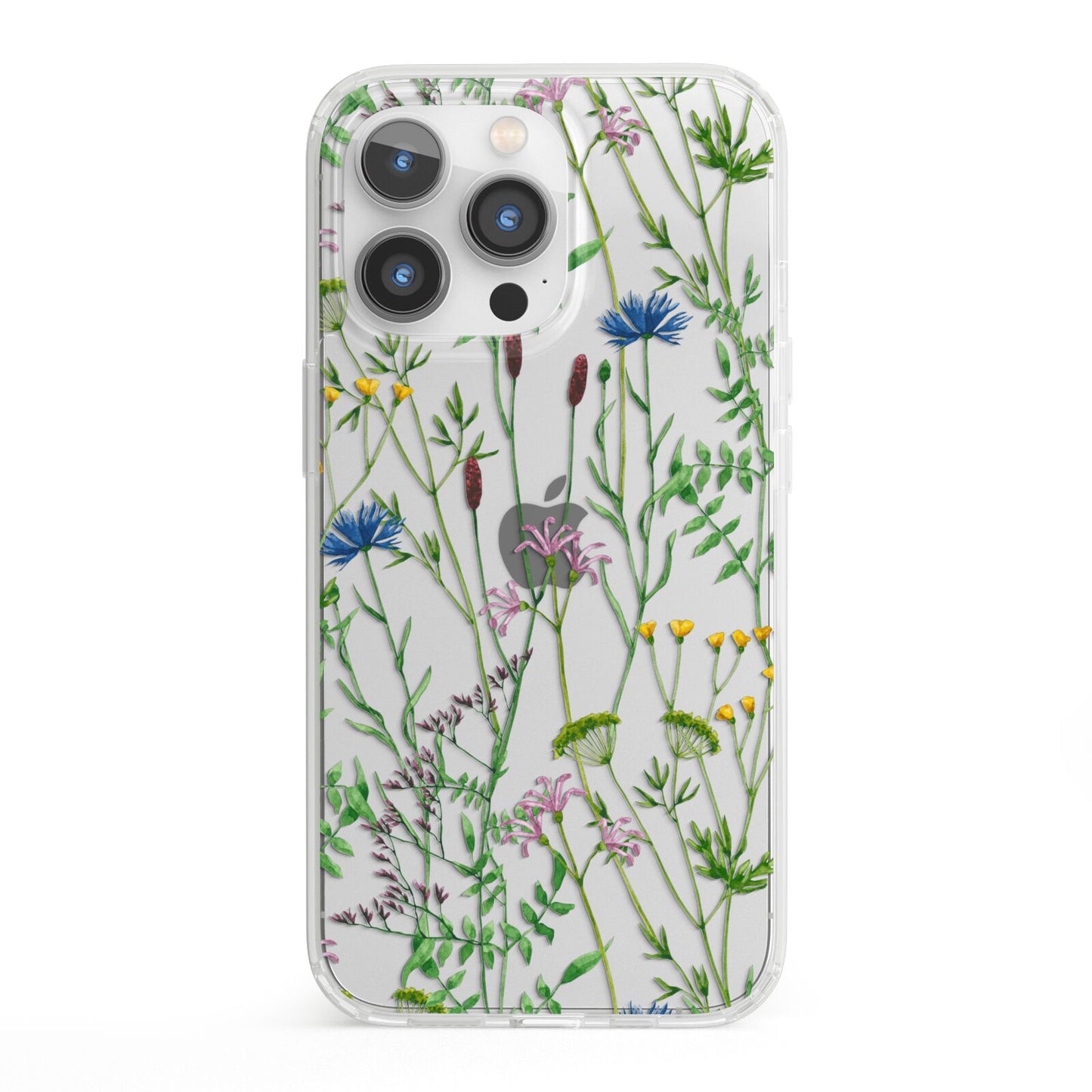 Wildflowers iPhone 13 Pro Clear Bumper Case