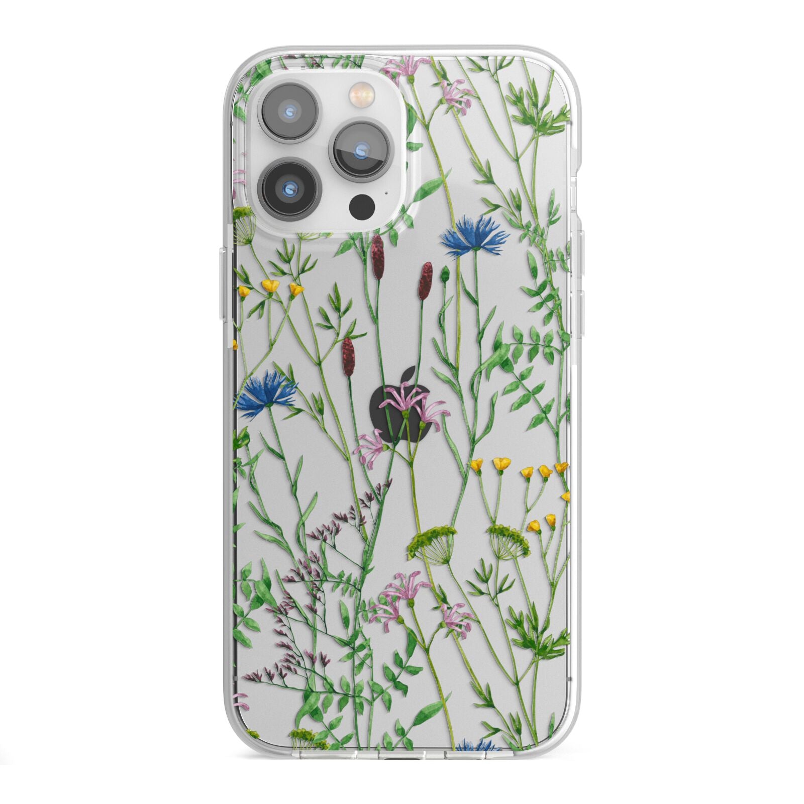 Wildflowers iPhone 13 Pro Max TPU Impact Case with White Edges