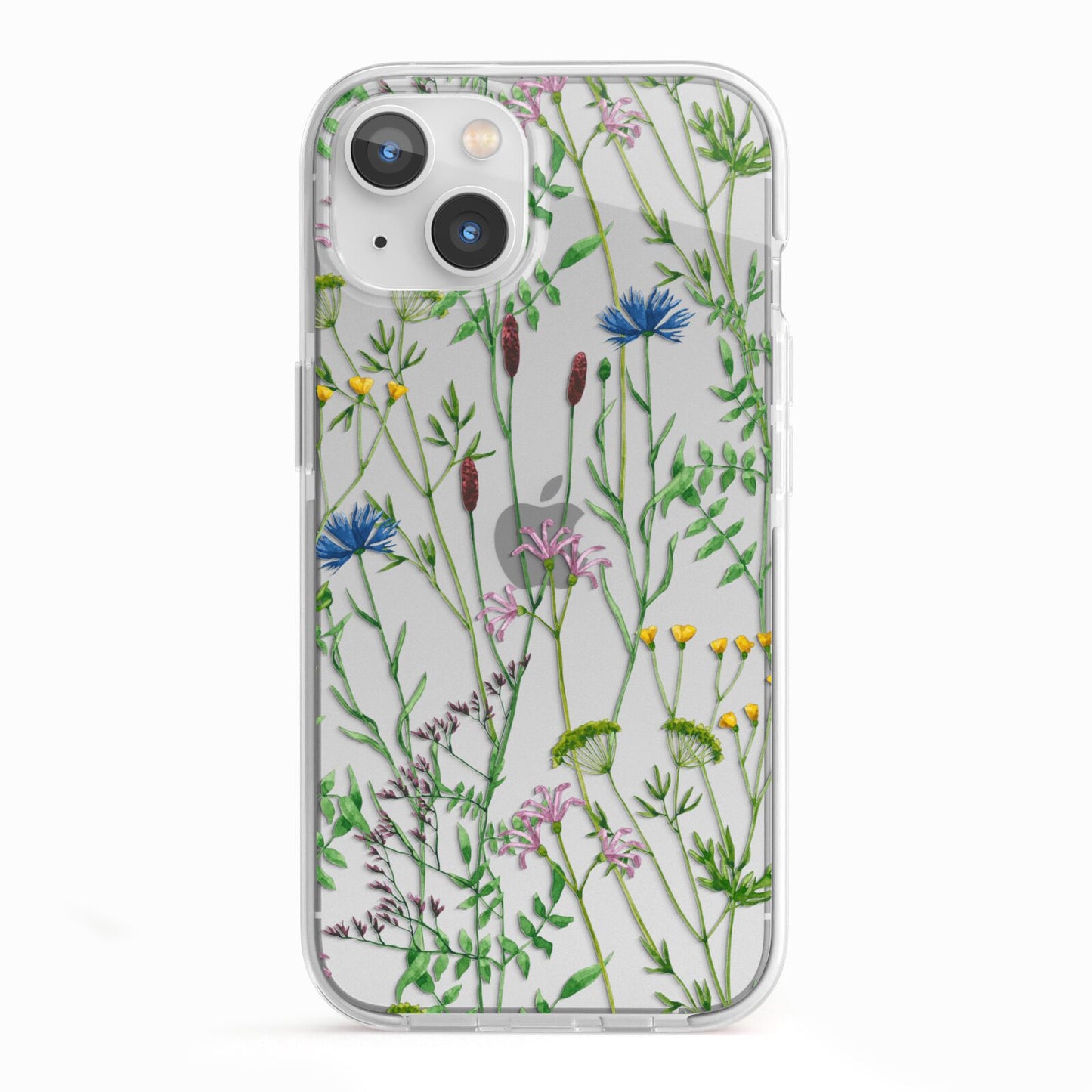 Wildflowers iPhone 13 TPU Impact Case with White Edges