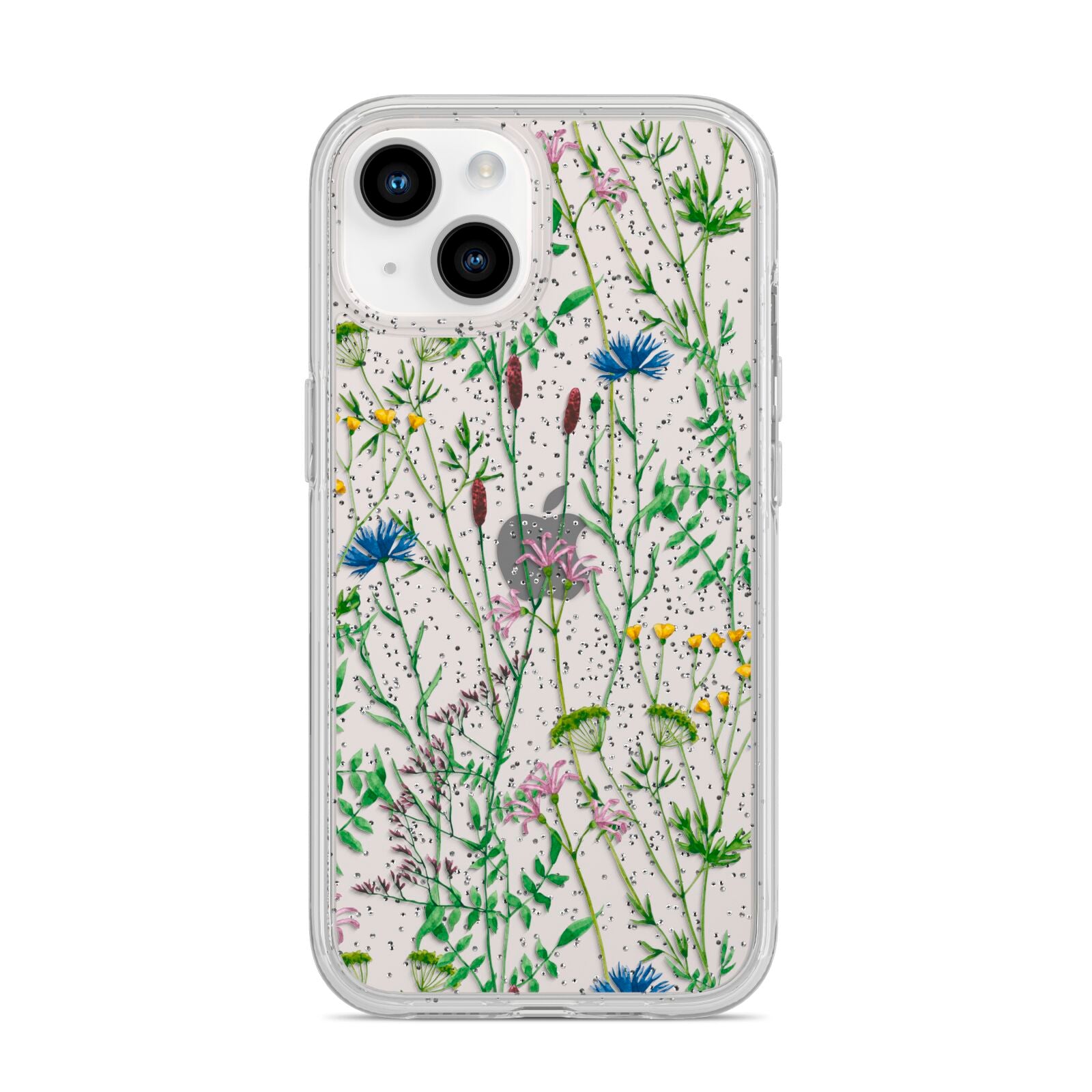 Wildflowers iPhone 14 Glitter Tough Case Starlight