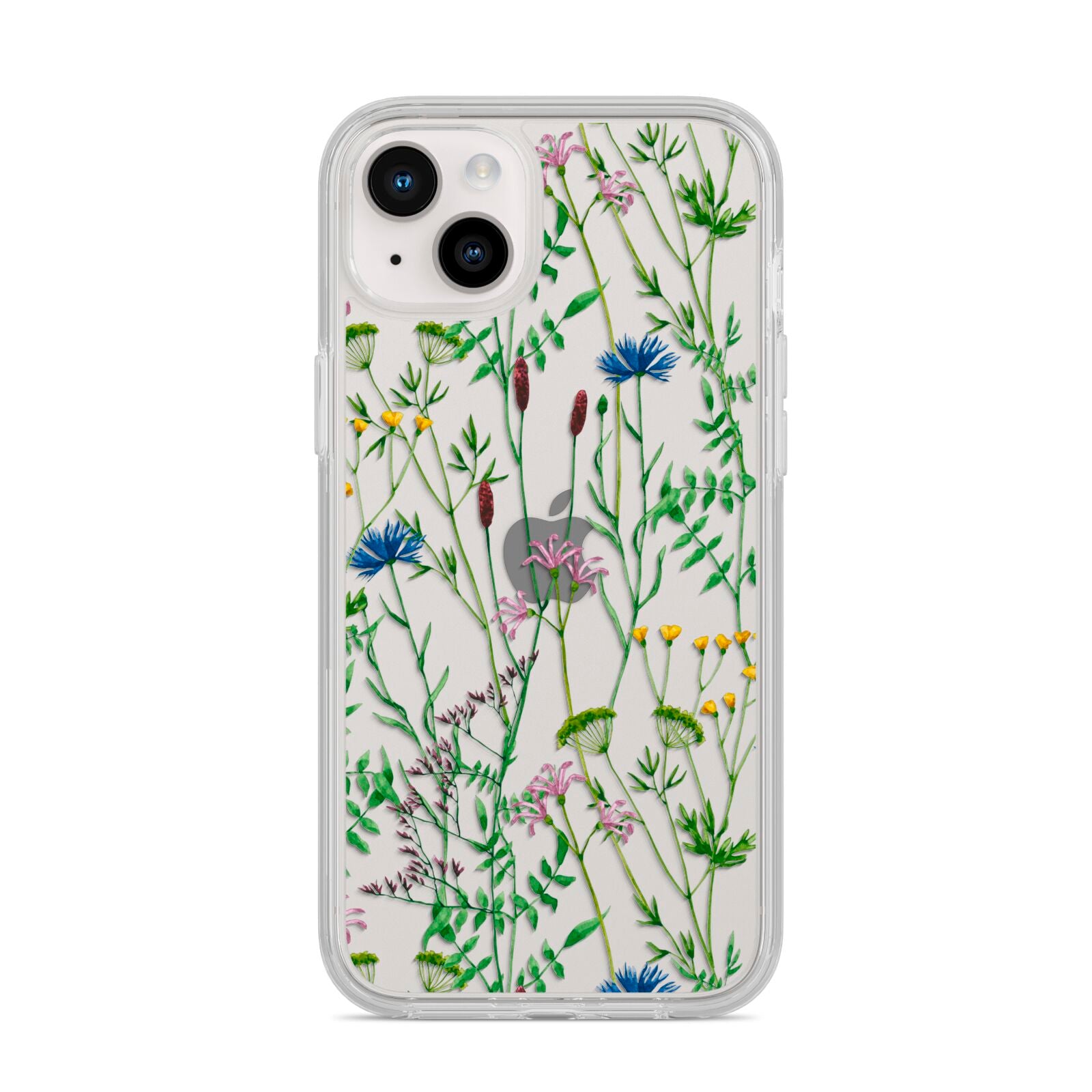 Wildflowers iPhone 14 Plus Clear Tough Case Starlight