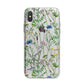 Wildflowers iPhone X Bumper Case on Silver iPhone Alternative Image 1
