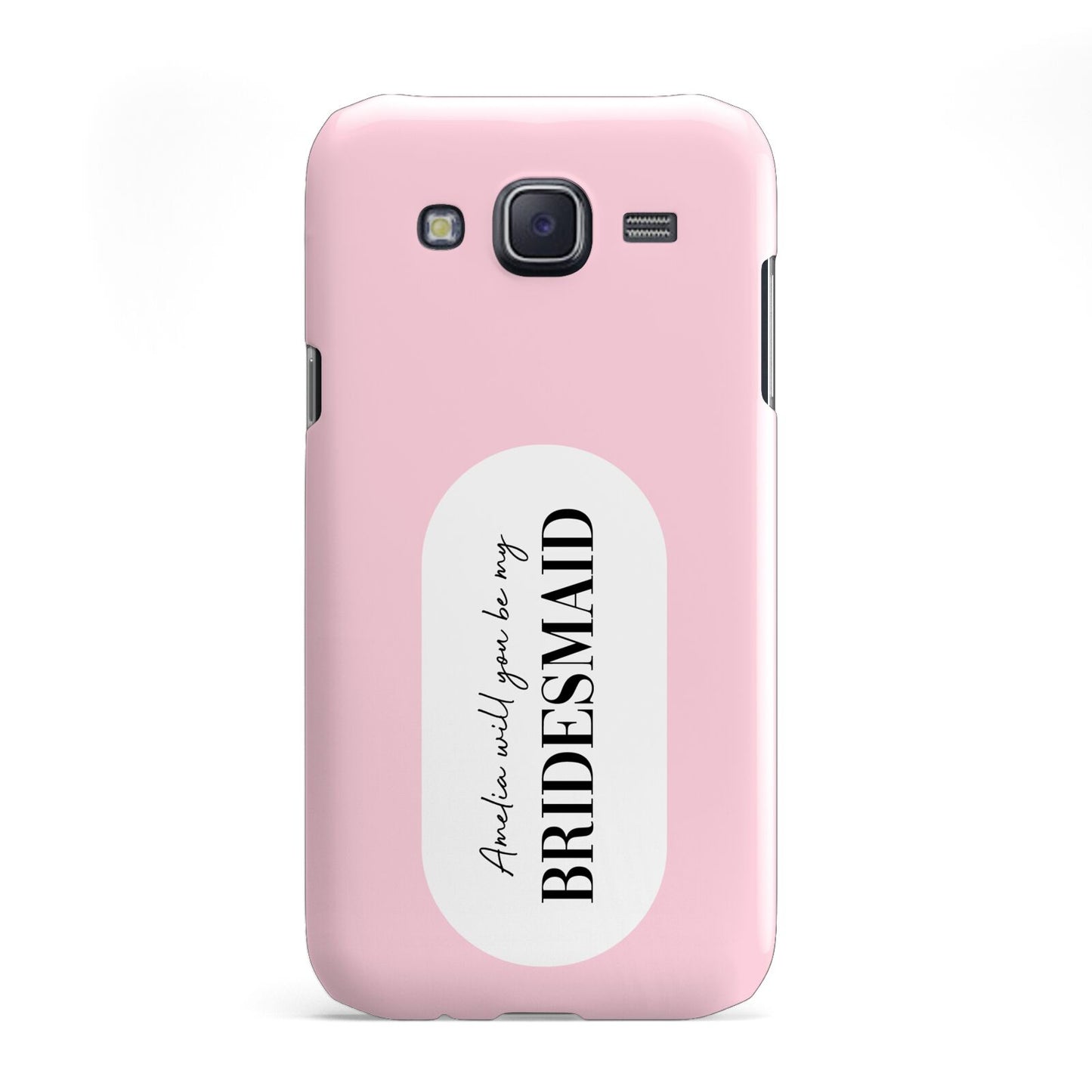 Will You Be My Bridesmaid Samsung Galaxy J5 Case
