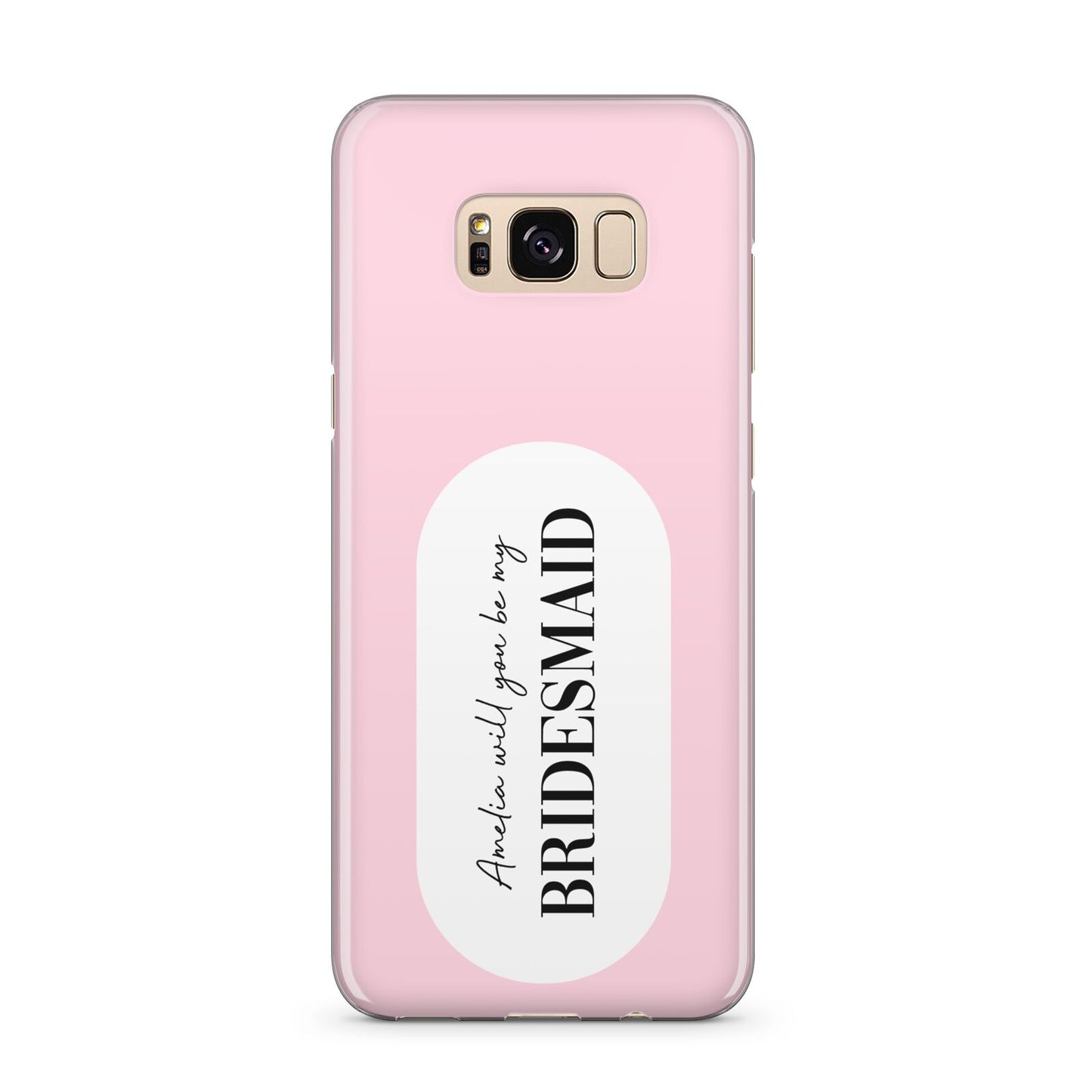 Will You Be My Bridesmaid Samsung Galaxy S8 Plus Case