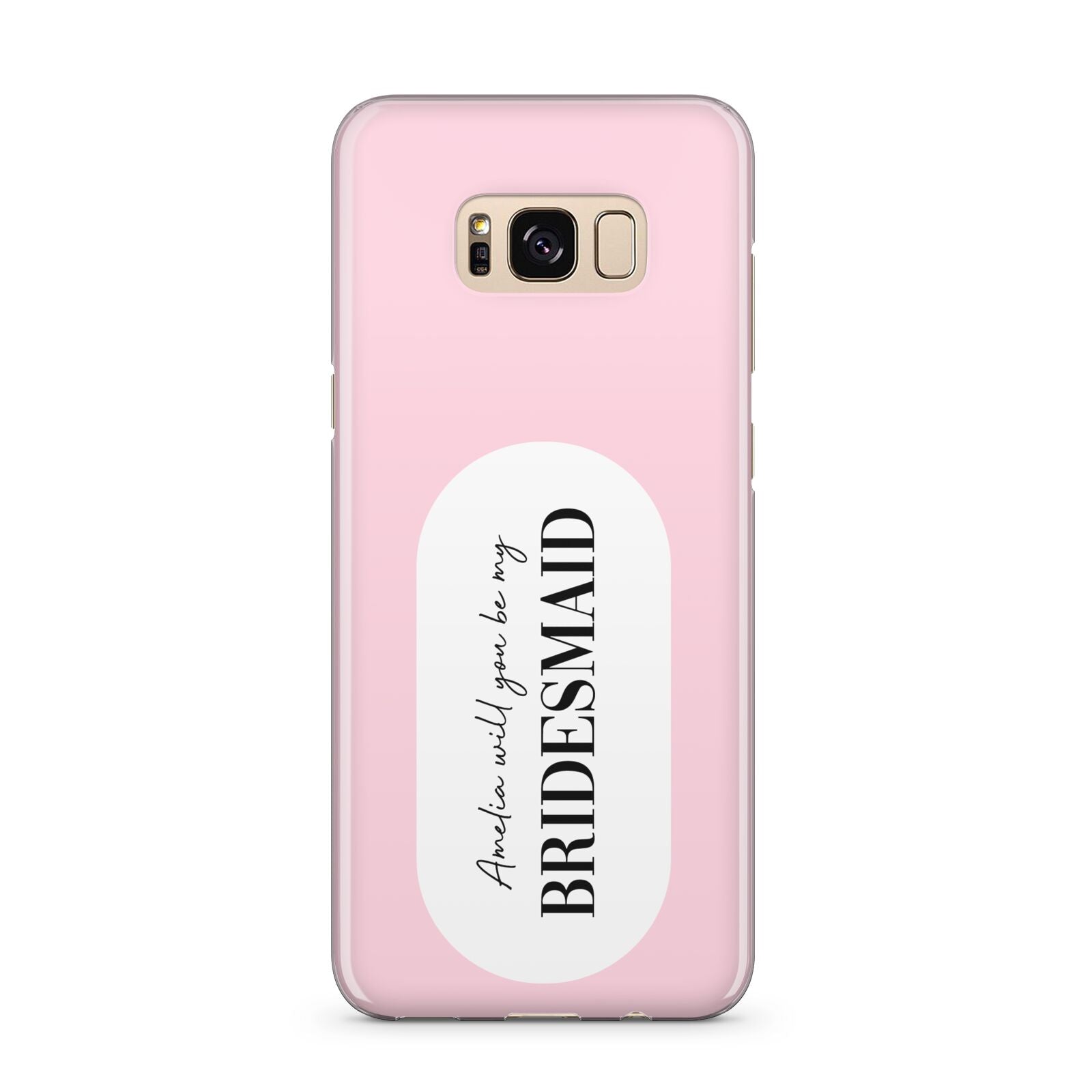 Will You Be My Bridesmaid Samsung Galaxy S8 Plus Case