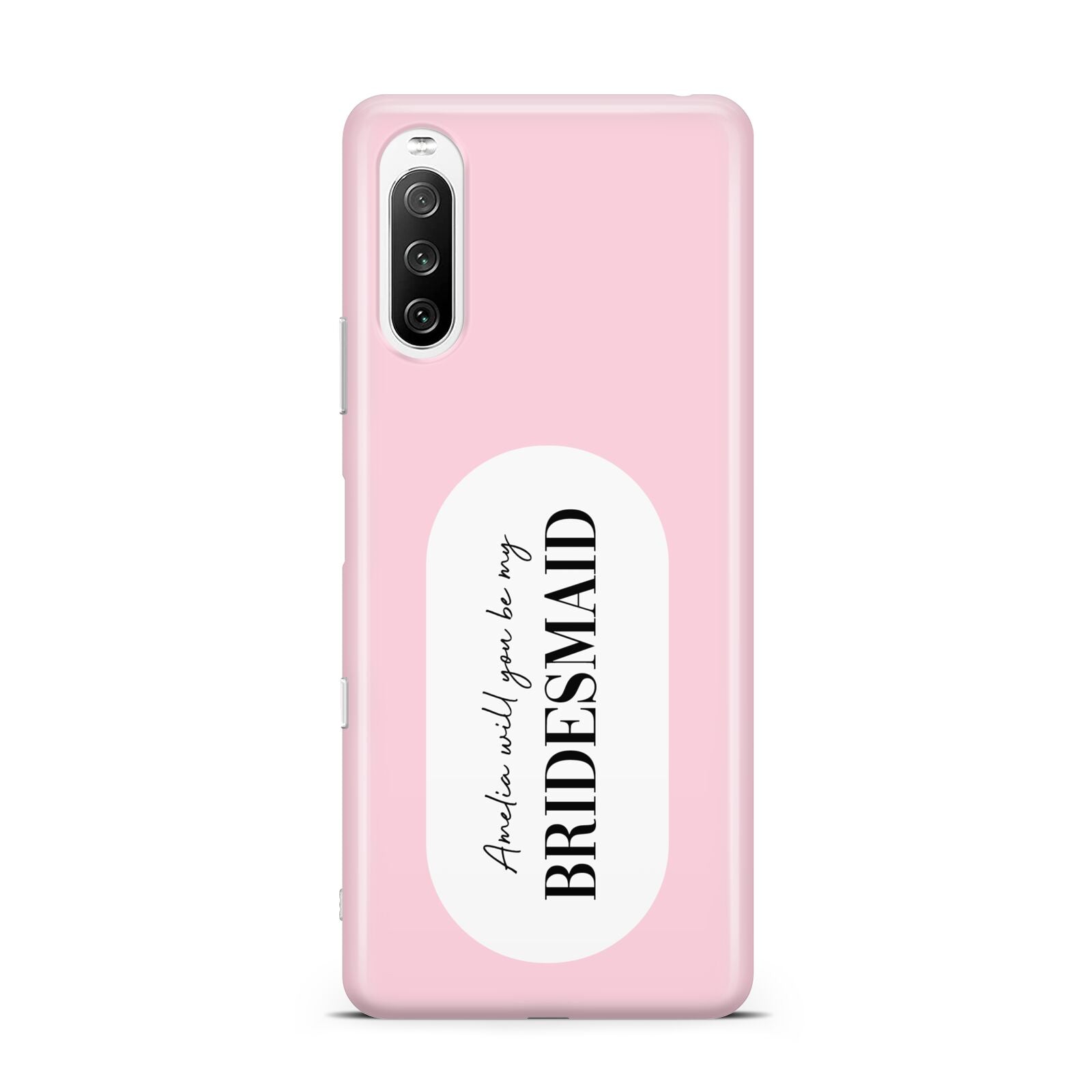 Will You Be My Bridesmaid Sony Xperia 10 III Case