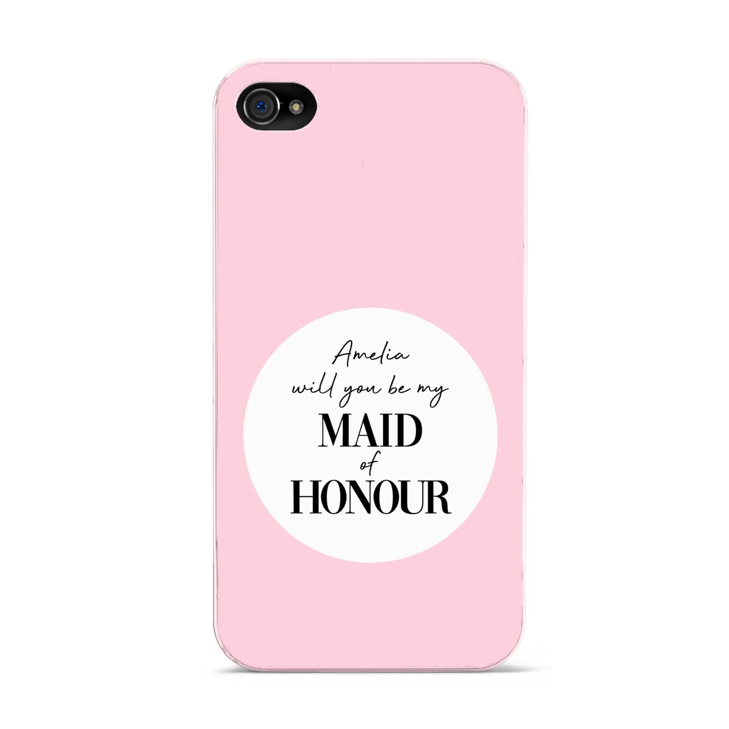 Will You Be My Maid Of Honour Apple iPhone 4s Case