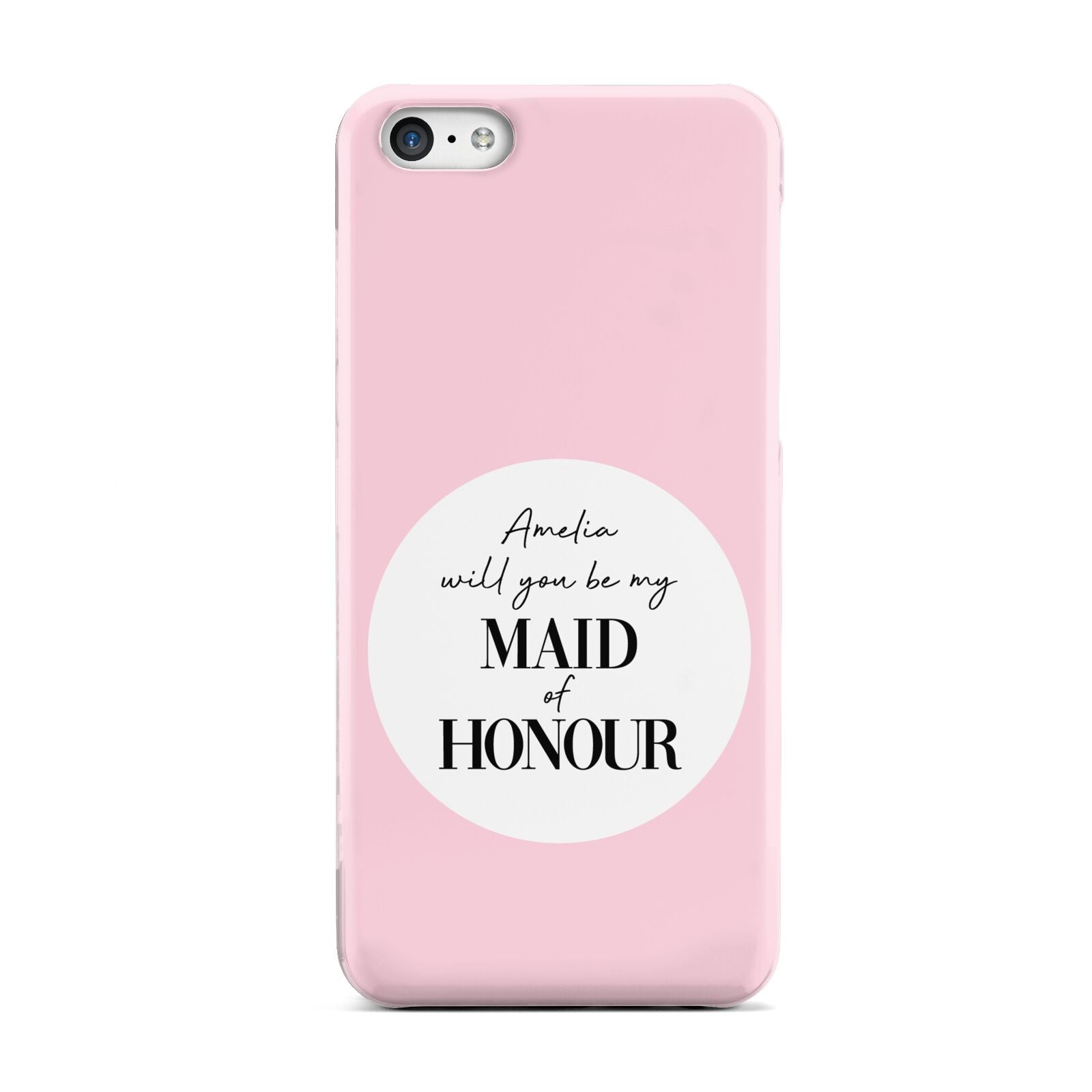 Will You Be My Maid Of Honour Apple iPhone 5c Case