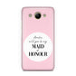Will You Be My Maid Of Honour Huawei Y3 2017