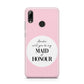 Will You Be My Maid Of Honour Huawei Y7 2019