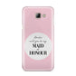 Will You Be My Maid Of Honour Samsung Galaxy A8 2016 Case