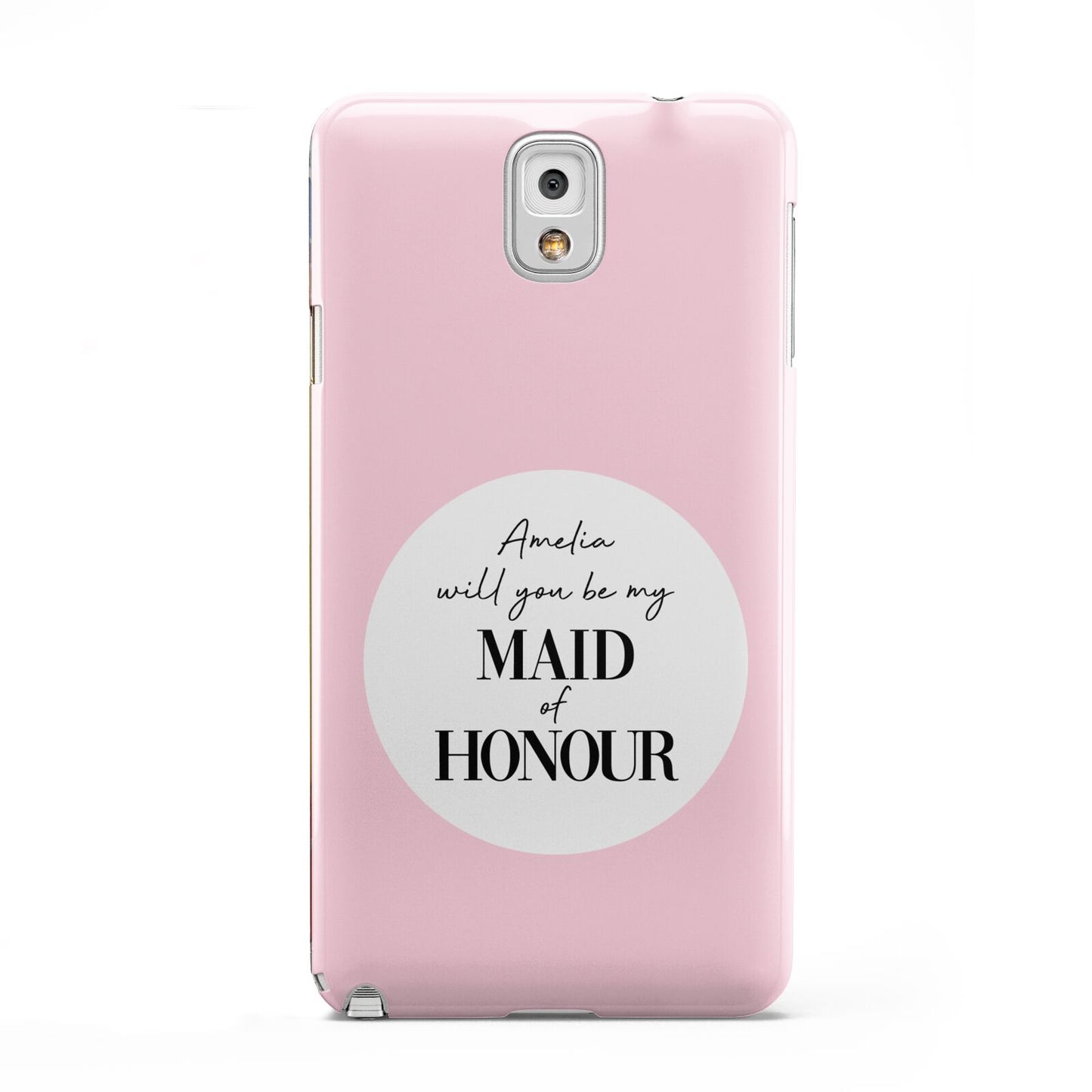 Will You Be My Maid Of Honour Samsung Galaxy Note 3 Case