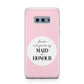 Will You Be My Maid Of Honour Samsung Galaxy S10E Case