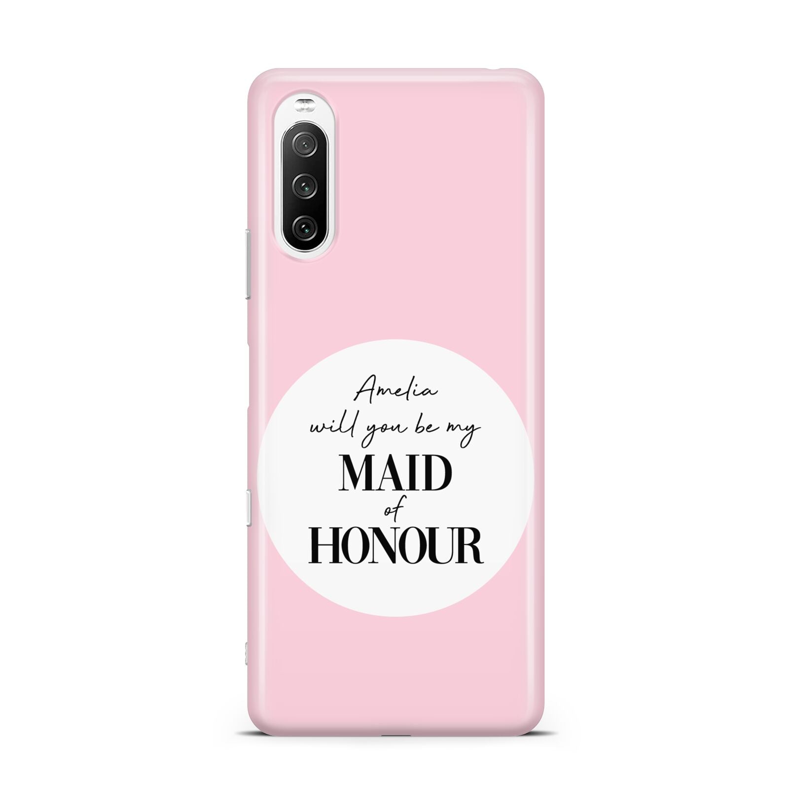Will You Be My Maid Of Honour Sony Xperia 10 III Case