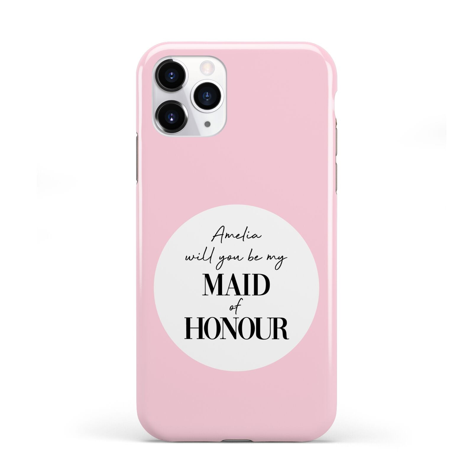 Will You Be My Maid Of Honour iPhone 11 Pro 3D Tough Case