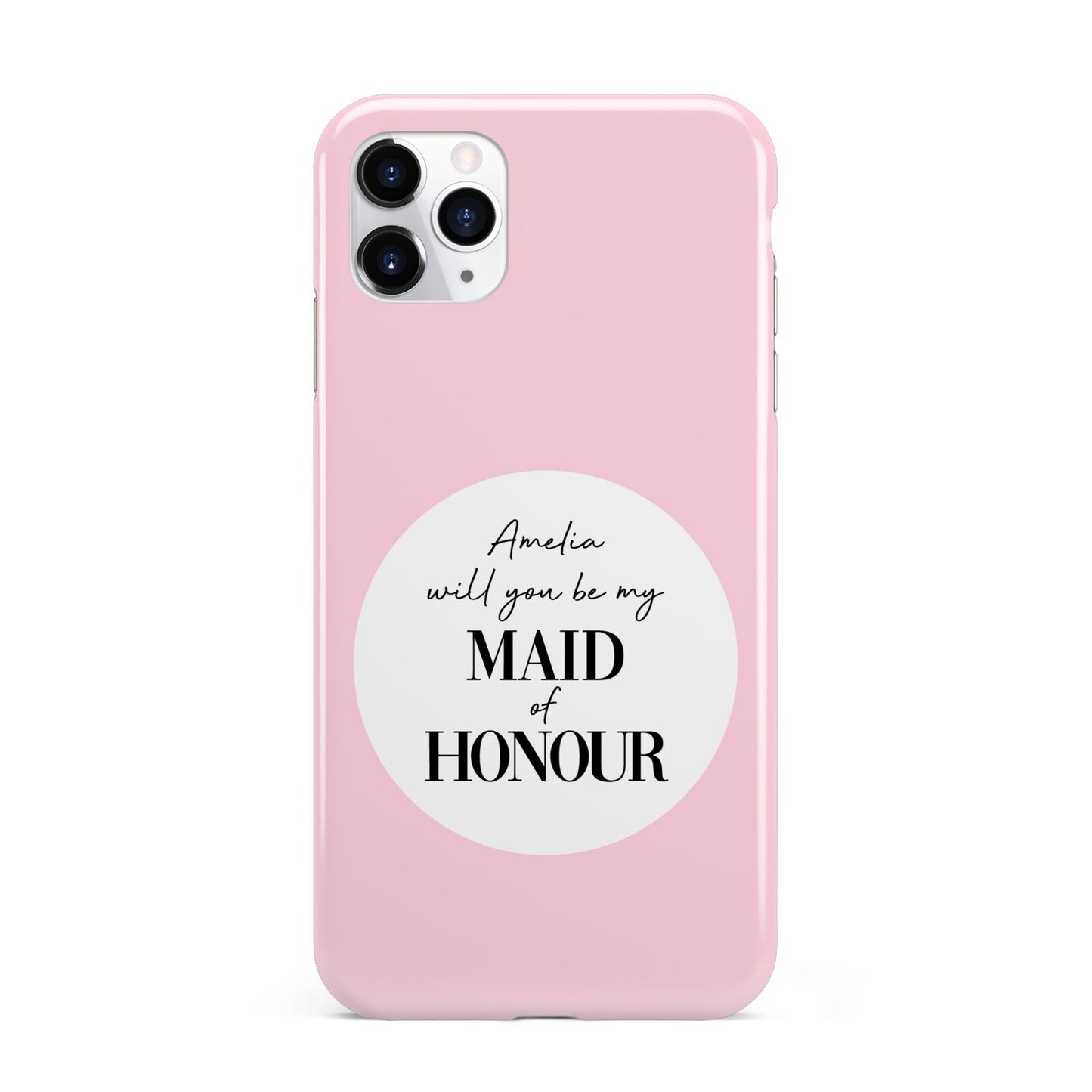 Will You Be My Maid Of Honour iPhone 11 Pro Max 3D Tough Case