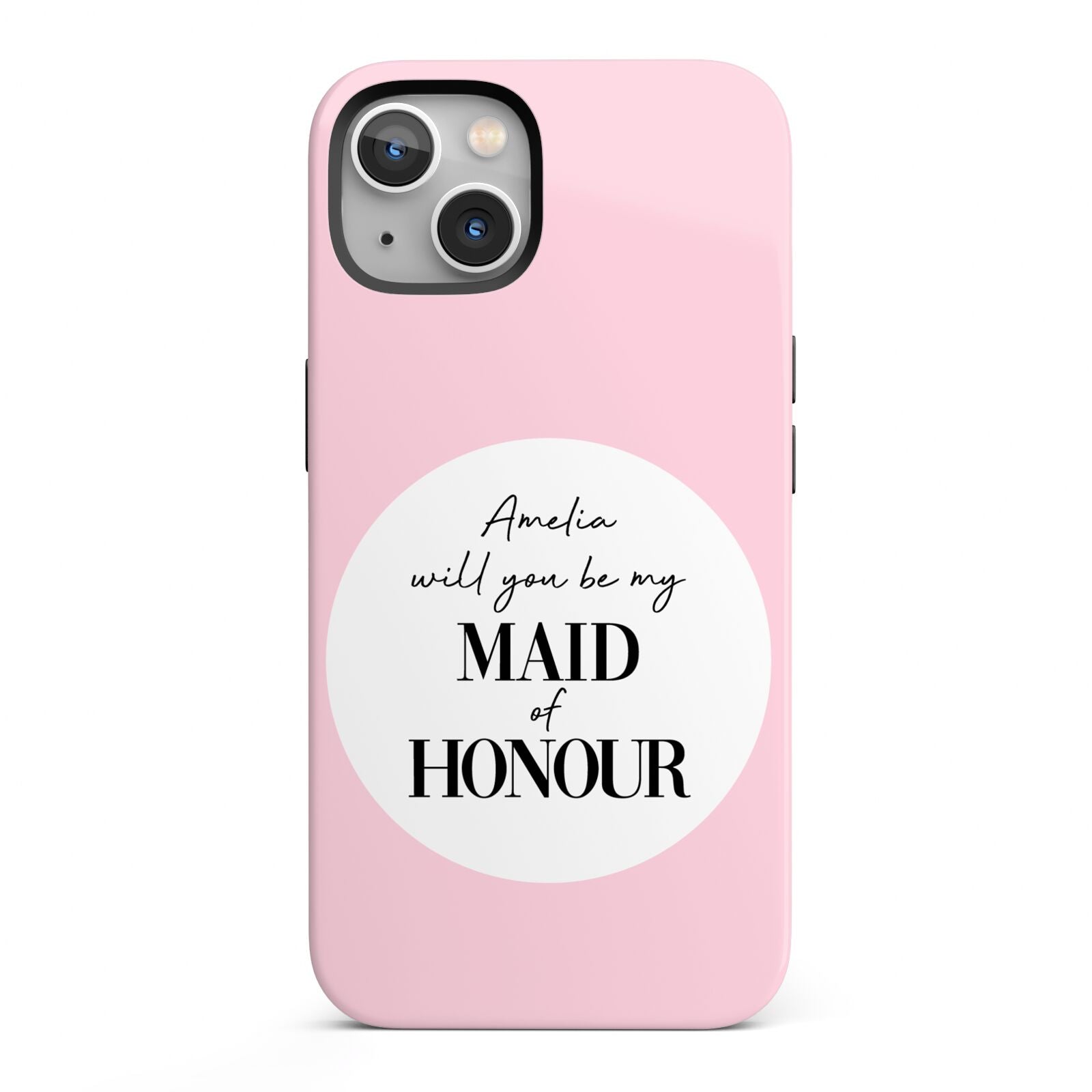Will You Be My Maid Of Honour iPhone 13 Full Wrap 3D Tough Case