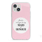 Will You Be My Maid Of Honour iPhone 13 Mini TPU Impact Case with White Edges