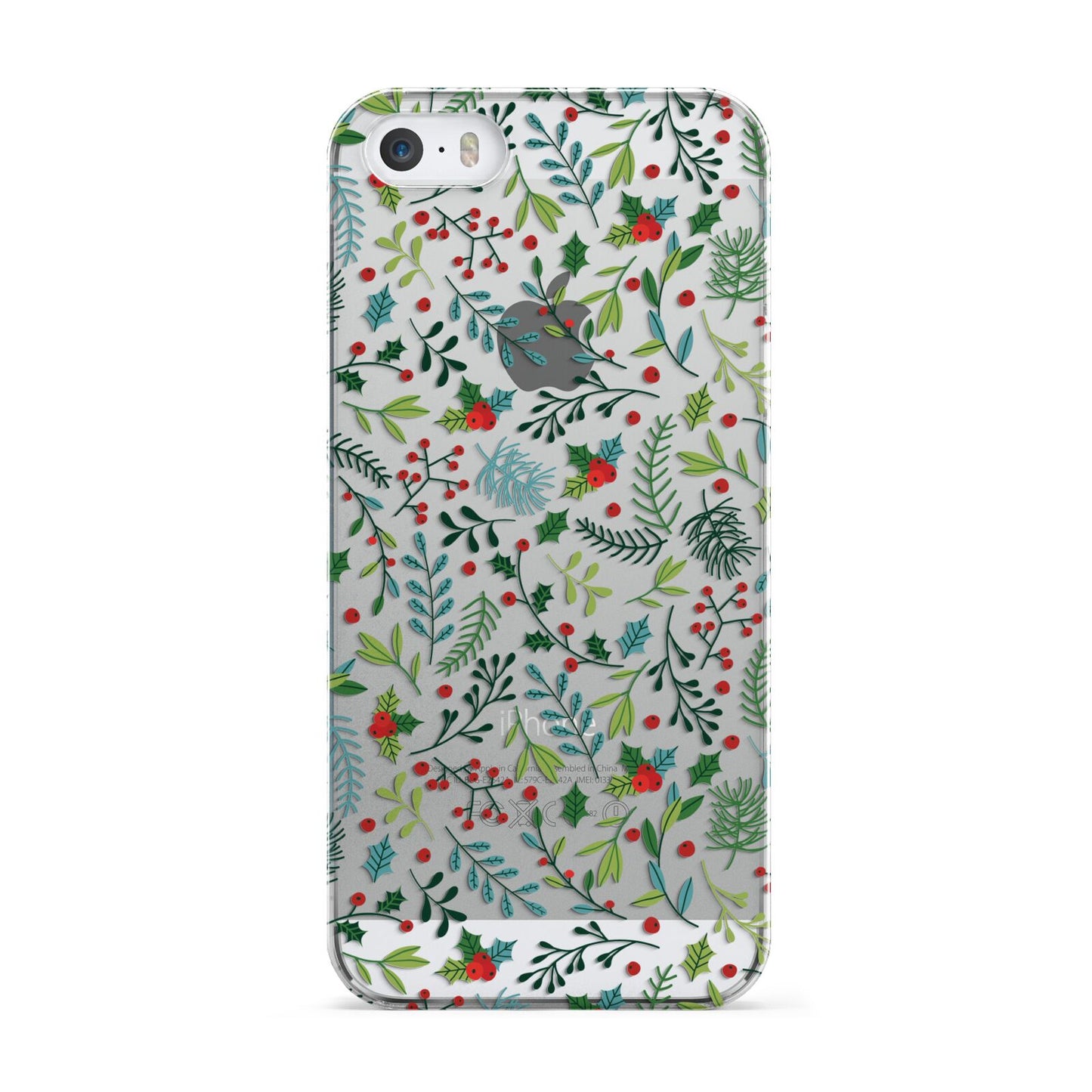 Winter Floral Apple iPhone 5 Case