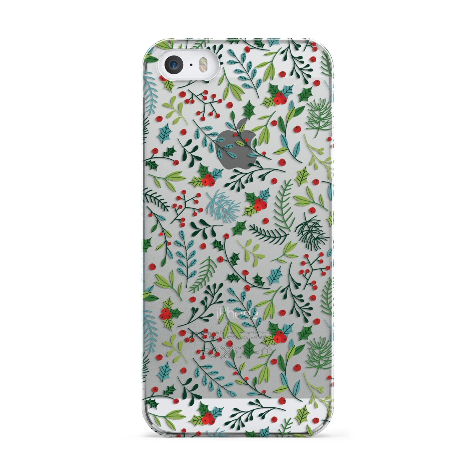Winter Floral Apple iPhone 5 Case
