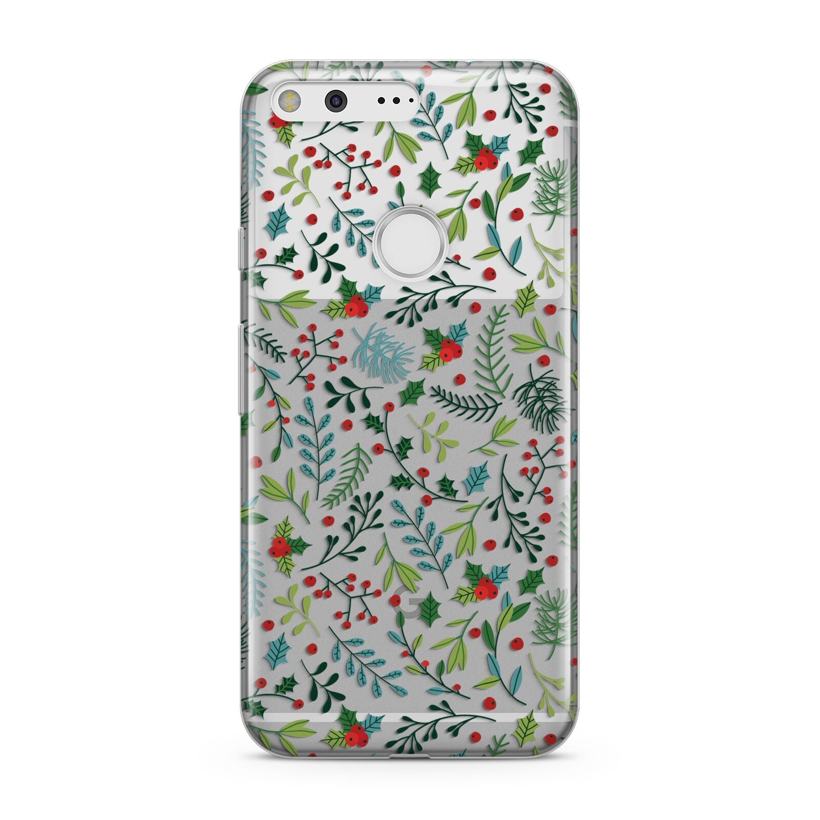 Winter Floral Google Case