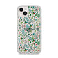 Winter Floral iPhone 14 Plus Clear Tough Case Starlight